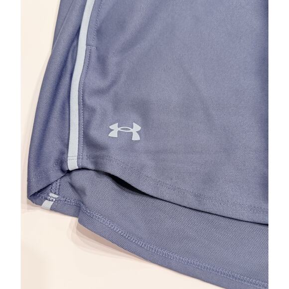 Under Armour Women’s Loose Tech Play Up Shorts 2XL Blue - Picture 2 of 6